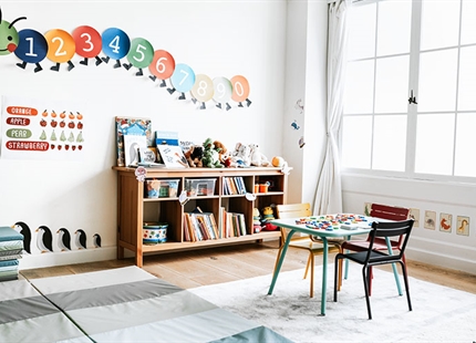 Luftfeuchtigkeit in Kindergärten