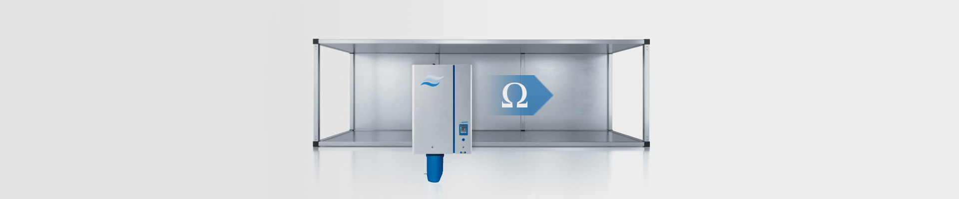 Header resistive humidifier