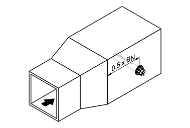 Expansionszone nach Erweiterung
