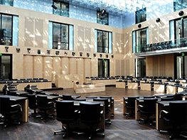 The plenary chamber in the Bundesrat