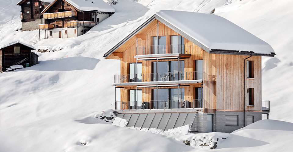 Mountain chalet on the Riederalp