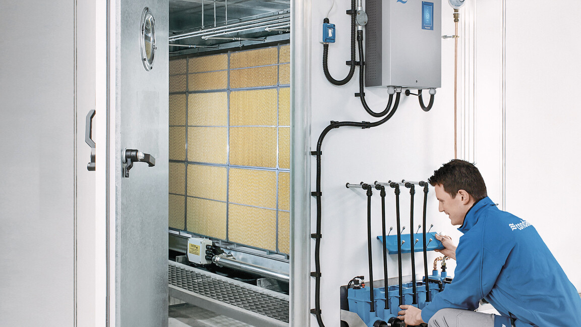 In-Duct & In-Room Evaporative Cooling Systems