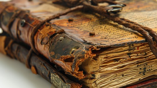 Book old history document manuscript antique