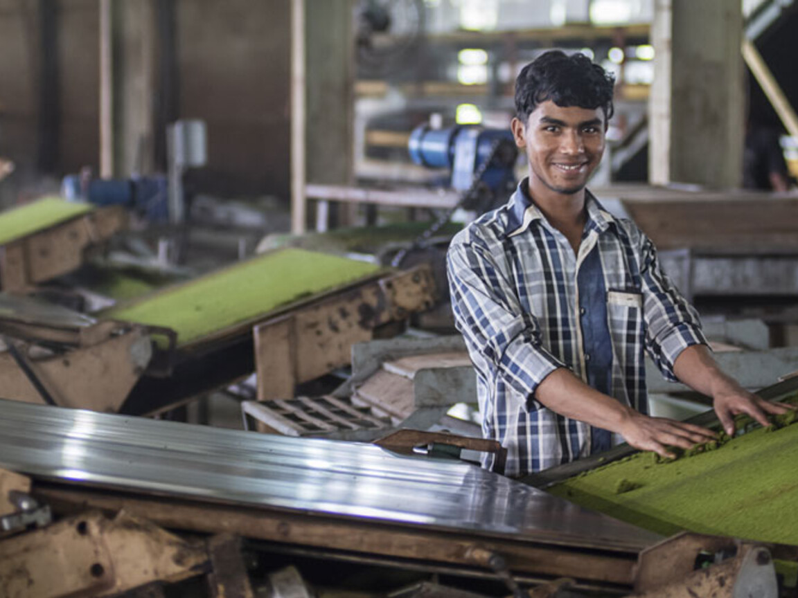 Feuchtigkeitsregulierung bei Sabuj Agro Industries in Bangladesch